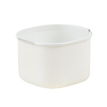 Fabrizio Enameled Organizer With Wall Basket