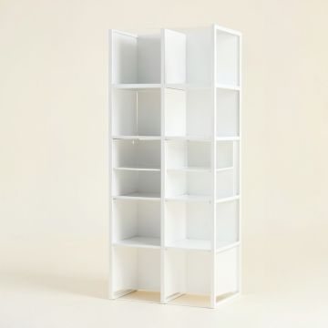 Glen Bend Empty Vertical Garden Frame - White (synthetic illustration; no displayed measurements)