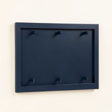 Oak Crossing Empty Wall-Mounted Tool Organizer Panel - Navy (synthetic illustration; no displayed measurements)