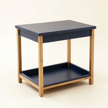 Dawn Bluff Empty Coffee-Station Organizer - Navy (synthetic illustration; no displayed measurements)