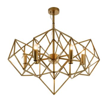 Coyle 4 - Light Unique Geometric Chandelier