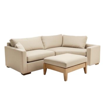 Defries 111 '' Wide Sleeper Sofa & Chaise With Ottoman (synthetic illustration; no displayed measurements)