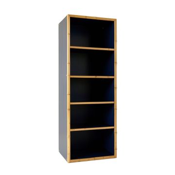 Heath Dale Narrow Cubby Tower - Navy (synthetic illustration; no displayed measurements)