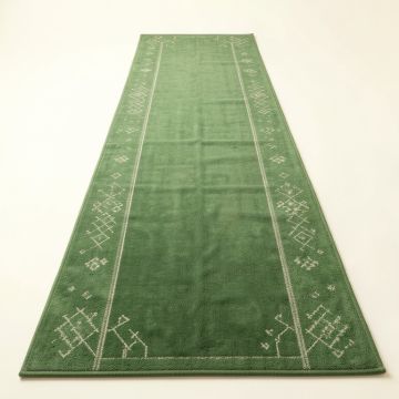 Fern Bluff Narrow Runner Rug - Green (synthetic illustration; no displayed measurements)