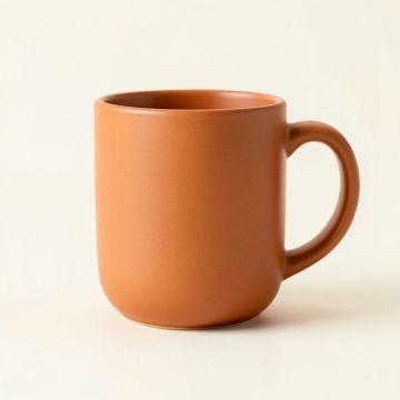 Glen Bridge Ceramic Mug - Terracotta (synthetic illustration; no displayed measurements)