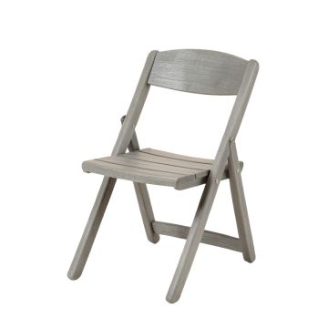 Cedar Canyon Folding Outdoor Chair - Gray