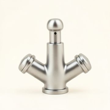 Triple Lever Handle Tub And Shower Faucet With Rough-In Valve (synthetic illustration; no displayed measurements)