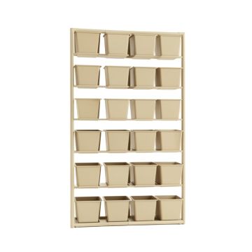 Cliff Branch Empty Vertical Garden Frame - Beige