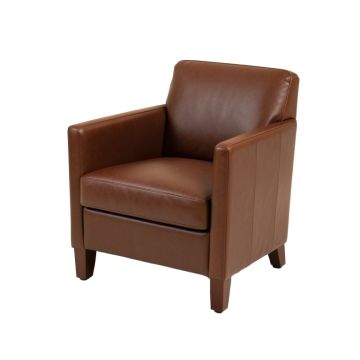 Eckard Upholstered Side Chair In Brown