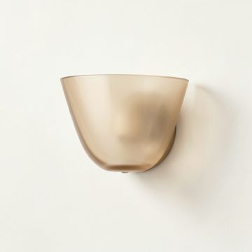 Slate Bluff Wall Sconce Mounted On A Plain Wall - Beige (synthetic illustration; no displayed measurements)