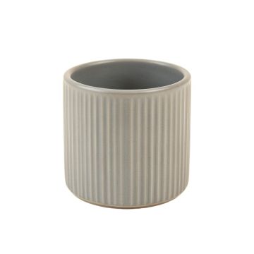 Rowan Branch Empty Candle Holder - Gray