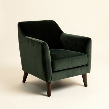 Daulton 20 '' Wide Velvet Side Chair (synthetic illustration; no displayed measurements)