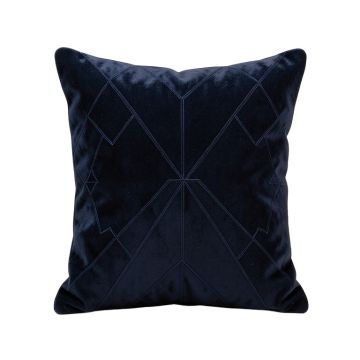 Briar Canyon Filled Accent Pillow - Navy