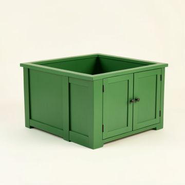 Oak Branch Empty Furniture-Style Litter Enclosure - Green (synthetic illustration; no displayed measurements)