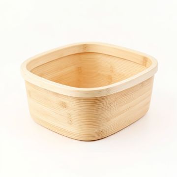 Harbor Arc Empty Storage Basket - Ivory (synthetic illustration; no displayed measurements)