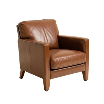 Edmondo 33 '' Wide Genuine Leather Armchair