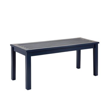 Dune Falls Indoor Bench - Navy