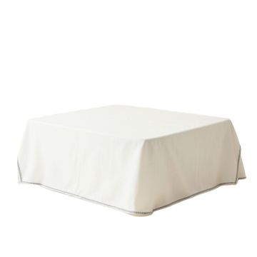 Meadow Branch Flat Bed Sheet - White