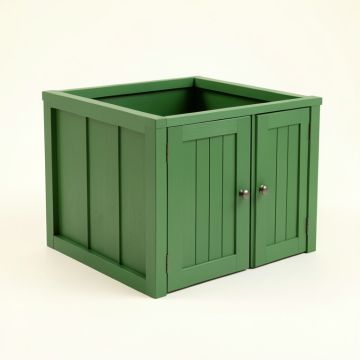 Sage Arc Empty Furniture-Style Litter Enclosure (synthetic illustration; no displayed measurements)