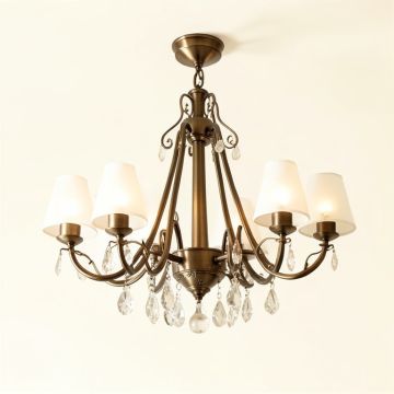 Cambridge Shaded Empire Chandelier (synthetic illustration; no displayed measurements)