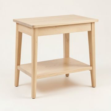 Wren Bridge Side Table - Beige (synthetic illustration; no displayed measurements)