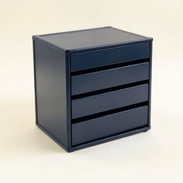 Moss Bend Small-Parts Storage Drawer Cabinet - Navy (synthetic illustration; no displayed measurements)
