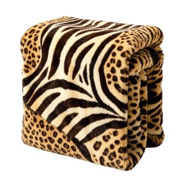 Lili Animal Nature Faux Throw