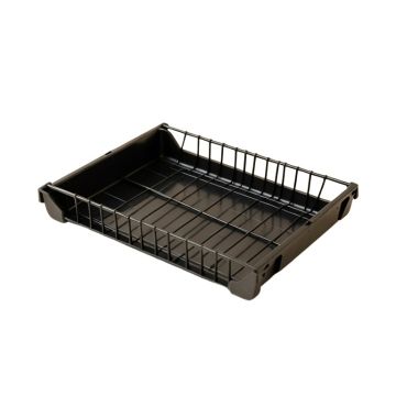 Elm Canyon Empty Under-Desk Cable Tray - Black