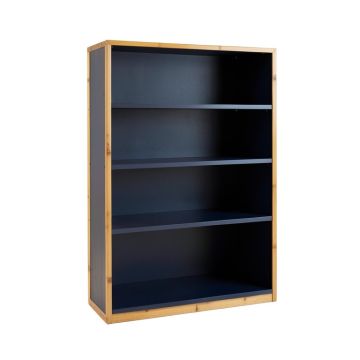 Willow Branch Freestanding Bookcase - Navy
