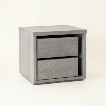 River Arc Small-Parts Storage Drawer Cabinet - Gray (synthetic illustration; no displayed measurements)