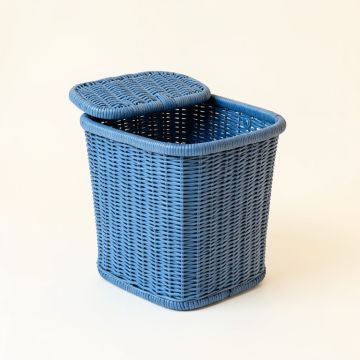 Harbor Bend Laundry Hamper - Blue (synthetic illustration; no displayed measurements)