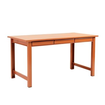 Sage Brook Empty Workshop Workbench - Terracotta
