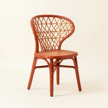 Spruce Branch Dining Chair - Terracotta (synthetic illustration; no displayed measurements)