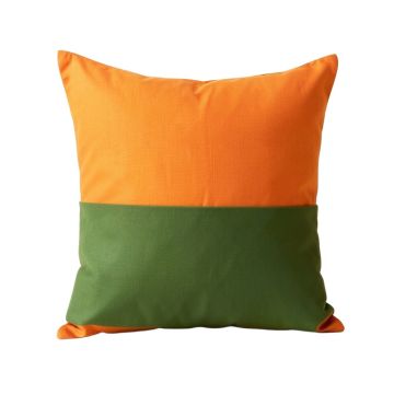 Ming Square 100 % Cotton Pillow Cover & Insert
