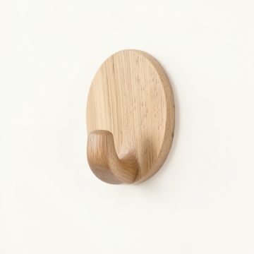 Linden Crossing Wall-Mounted Robe Hook - Beige (synthetic illustration; no displayed measurements)