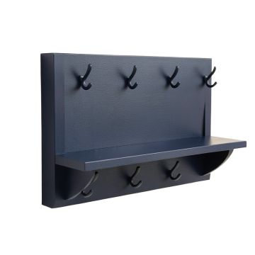 Reed Arc Wall-Mounted Entryway Organizer Shelf