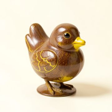 Lulette Decorative Tin Toy Pecking Chick (synthetic illustration; no displayed measurements)