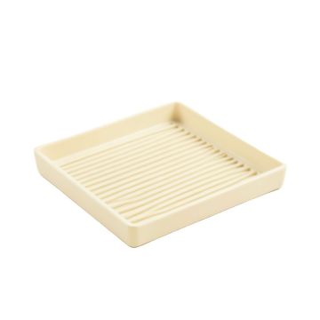 Elm Falls Empty Under-Desk Cable Tray - Ivory