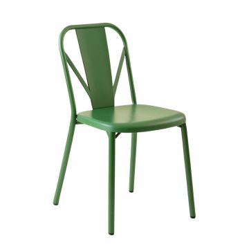 River Arc Dining Chair - Green