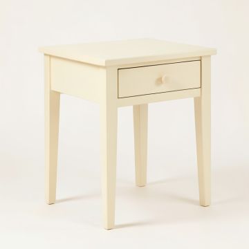 Maple Falls Side Table - Cream (synthetic illustration; no displayed measurements)