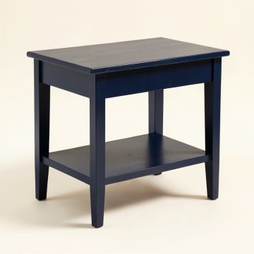 Holly Brook Side Table - Navy (synthetic illustration; no displayed measurements)