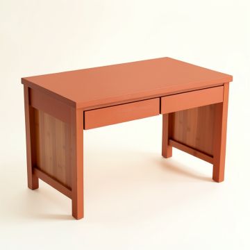 Sage Bridge Empty Workshop Workbench - Terracotta (synthetic illustration; no displayed measurements)