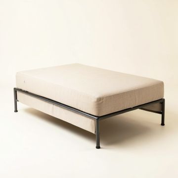 Sirugo 55 '' Round Arm Sleeper (synthetic illustration; no displayed measurements)