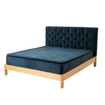 Linford Tufted Upholstered Storage Platform Bed