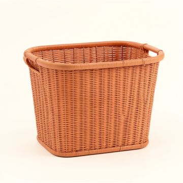 Spruce Branch Laundry Hamper - Terracotta (synthetic illustration; no displayed measurements)