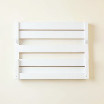 Hazel Dell Empty Wall-Mounted Tool Organizer Panel - White (synthetic illustration; no displayed measurements)