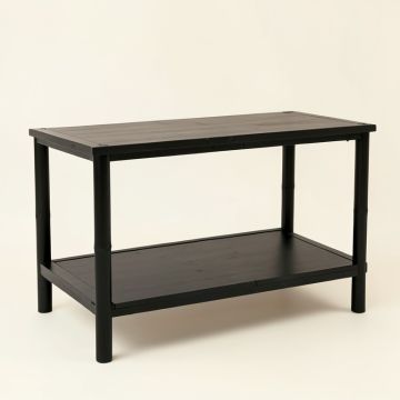 Willow Dale Empty Workshop Workbench - Black (synthetic illustration; no displayed measurements)