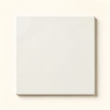 Olive Branch Uninstalled Square Decorative Tile - White (synthetic illustration; no displayed measurements)