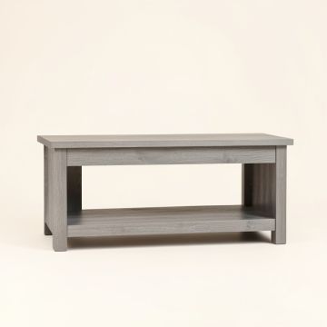 Cove Crossing Indoor Bench - Gray (synthetic illustration; no displayed measurements)