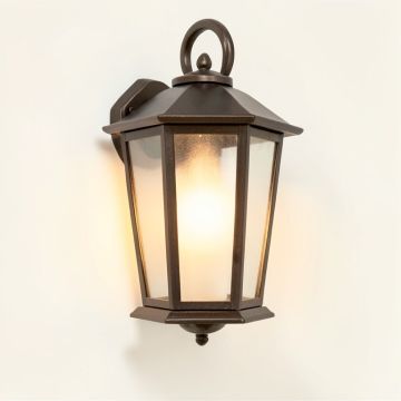 Rose Garden 3-Light Outdoor Wall Lantern (synthetic illustration; no displayed measurements)